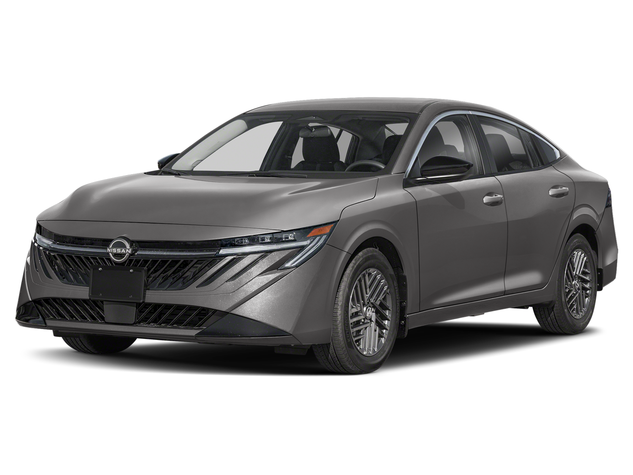 2026 Nissan Sentra SV CVT in Gun Metallic Kad — front three-quarter view