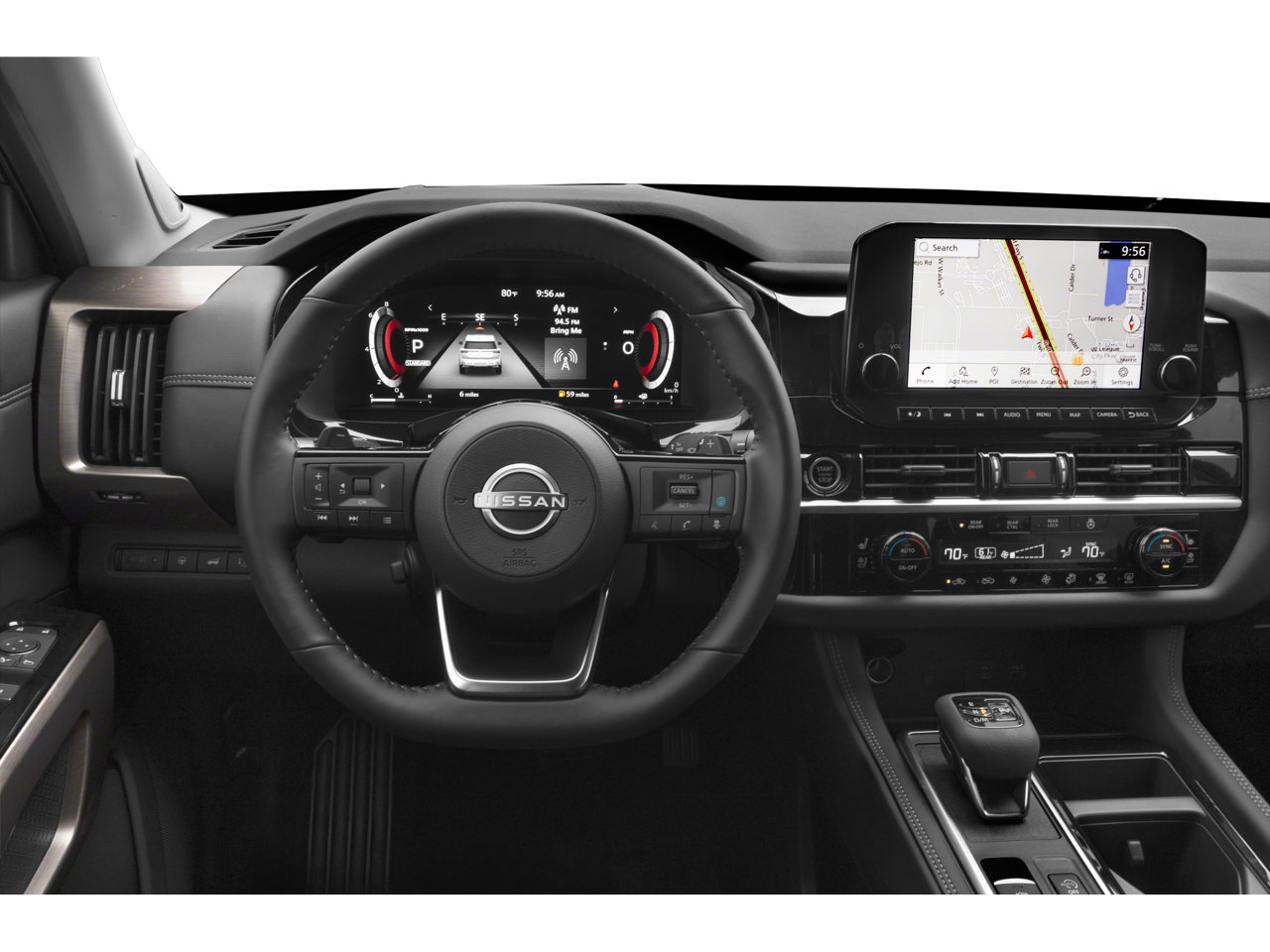 2025 Nissan Pathfinder — interior view