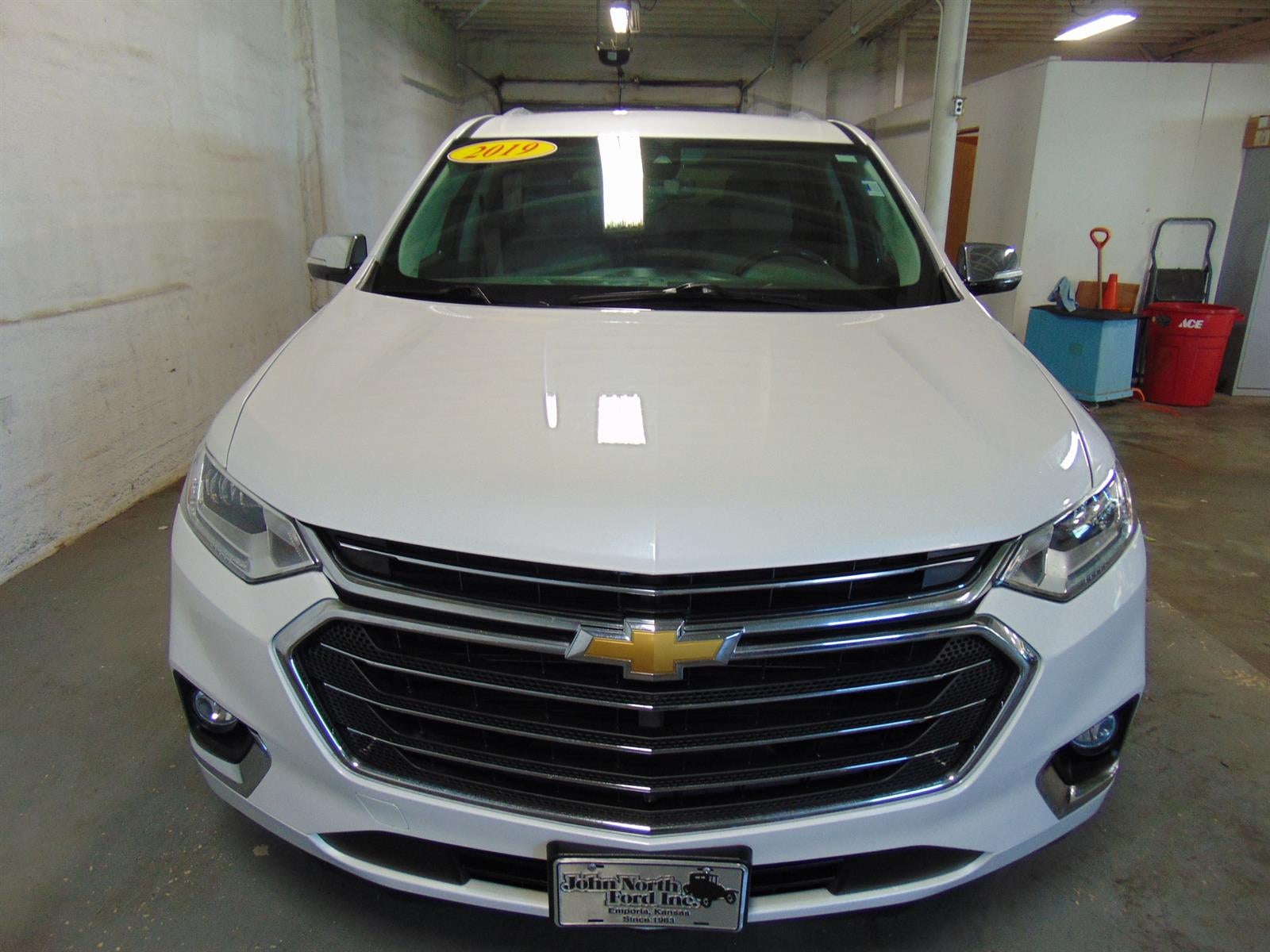 2019 Chevrolet Traverse — rear three-quarter view
