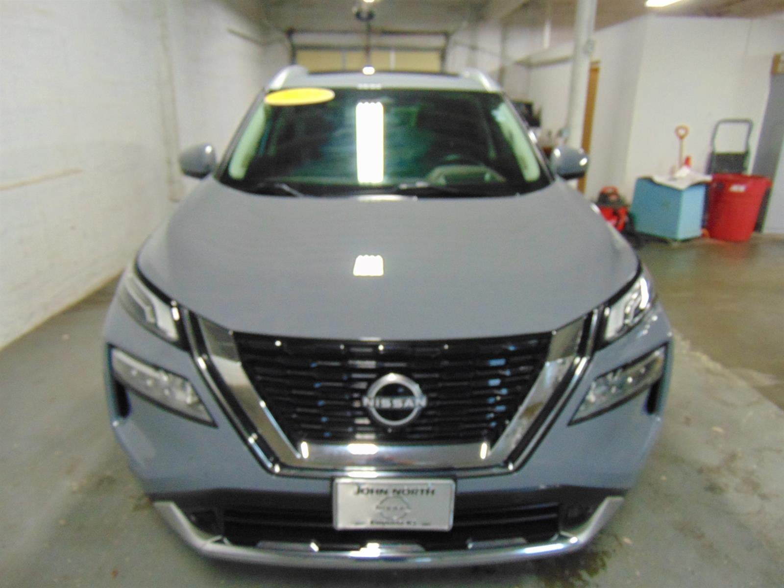 2023 Nissan Rogue — rear three-quarter view